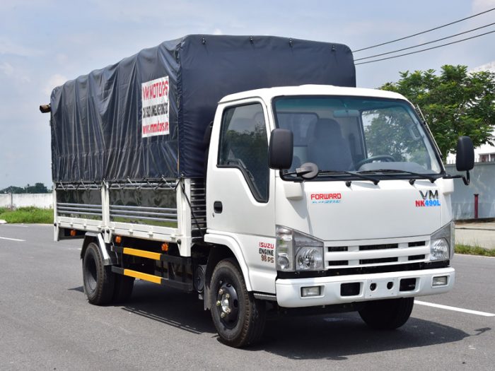 Xe Tải Vĩnh Phát NK470 1.49 tấn thùng dài 4.4m