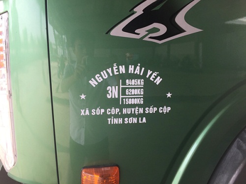 3N trên xe tải là gì? Quy định về gắn logo trên xe tải?